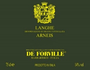 De Forville Arneis